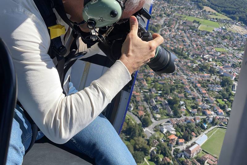 Notre zone d'activité pour ce service Photogrammétrie par drone à Strasbourg (67) Alsace avec inspection et relevé